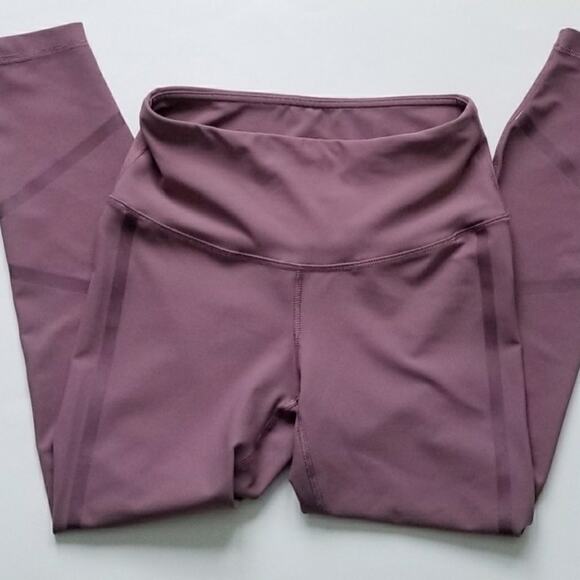 NWOT 90 Degree Leggings 7/8 Length Mauve Small - Picture 2 of 4